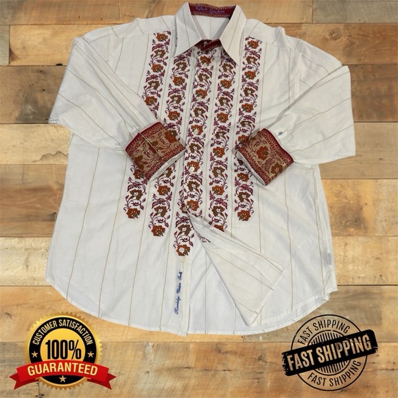 Robert Graham Other - Robert Graham Men's "American Eclectic" Button Down L/S Flip Cuff Sz‎ 3XL